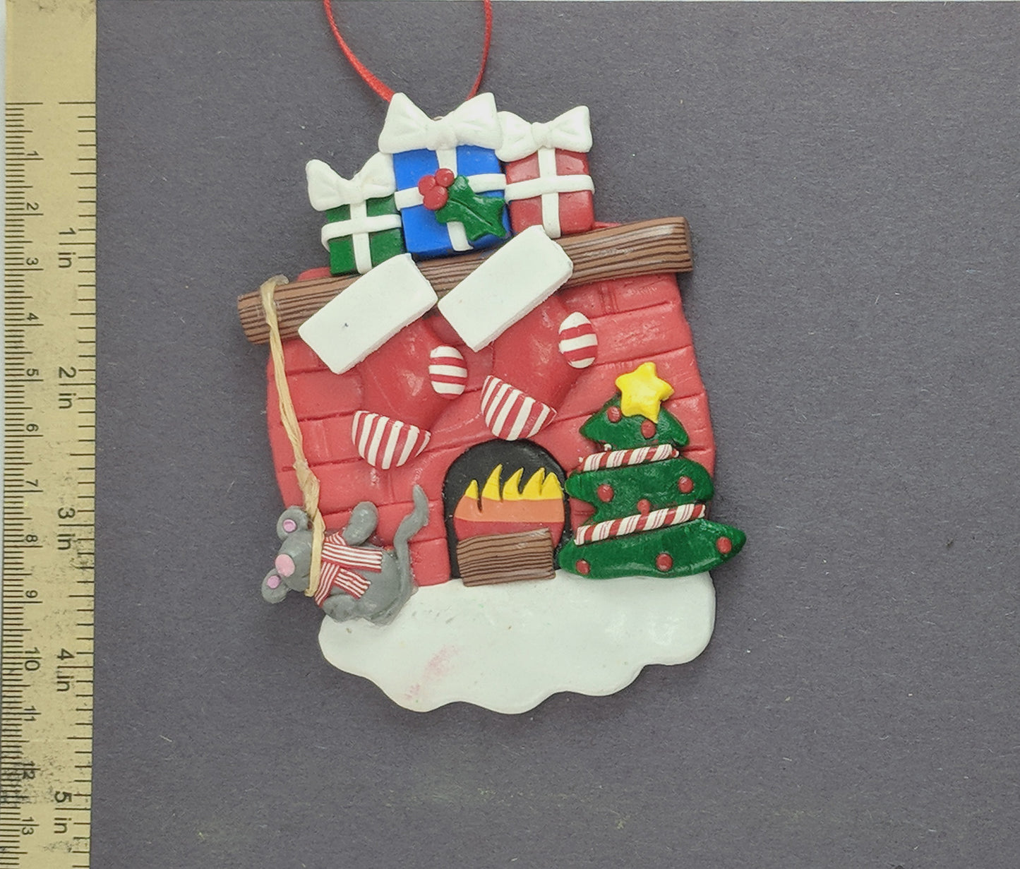 Mouse Noose Christmas Ornament