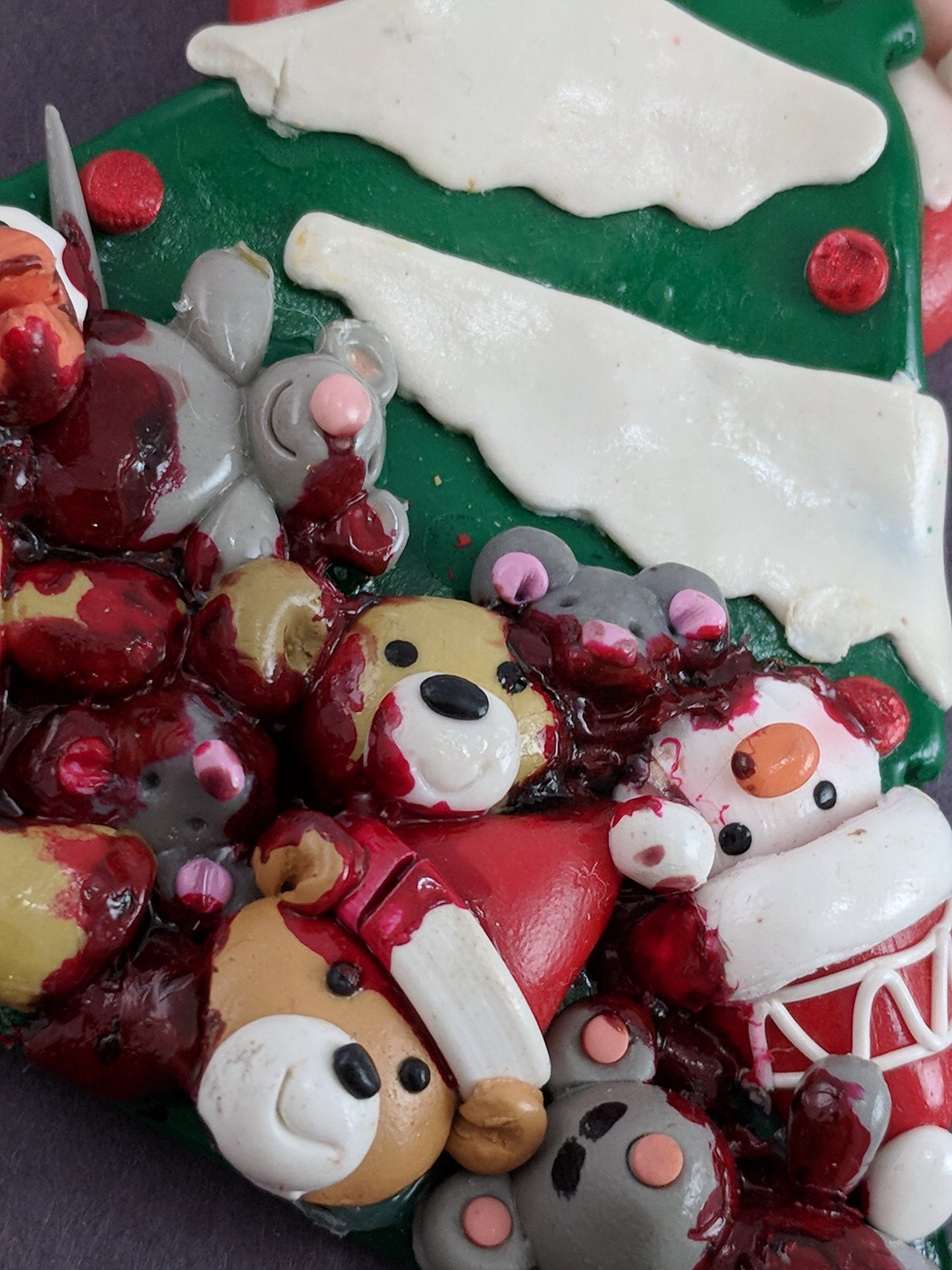 Mr. and Mrs. Clause's Collection of Heads Christmas Ornament