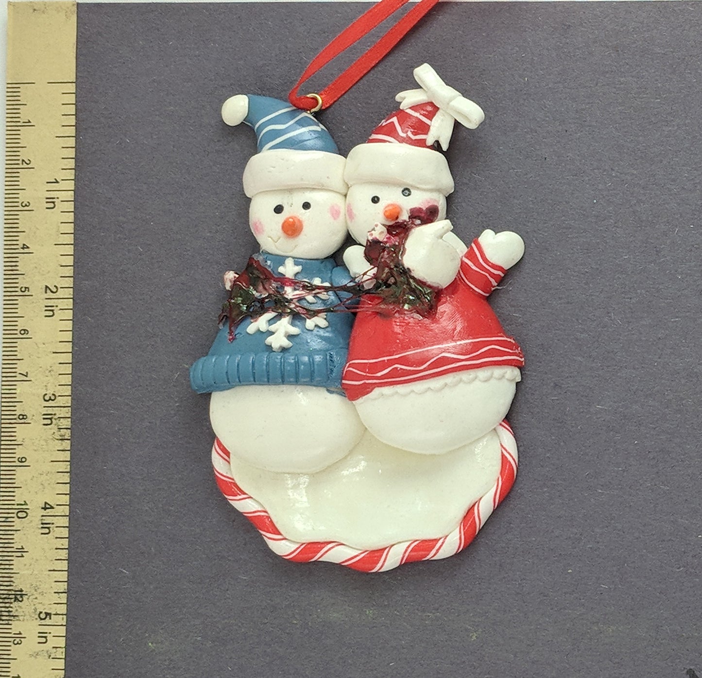 Give Her A Hand Christmas Ornament