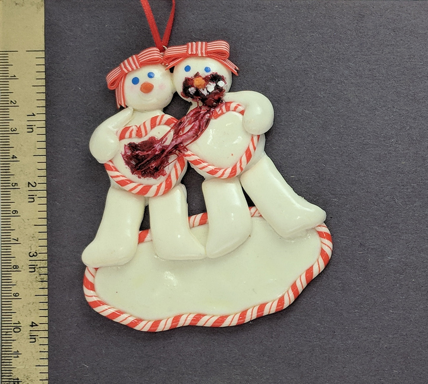 Eat Your Heart Out Christmas Ornament