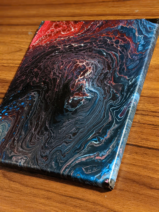 "Abyss" Original Artwork on Canvas 8 x 10 in.