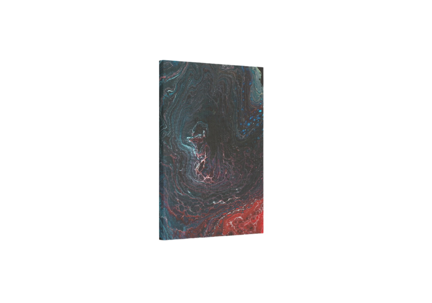 "Abyss" original artwork by Novastarr Nelson.. 8" x 10" wall decor on canvas.