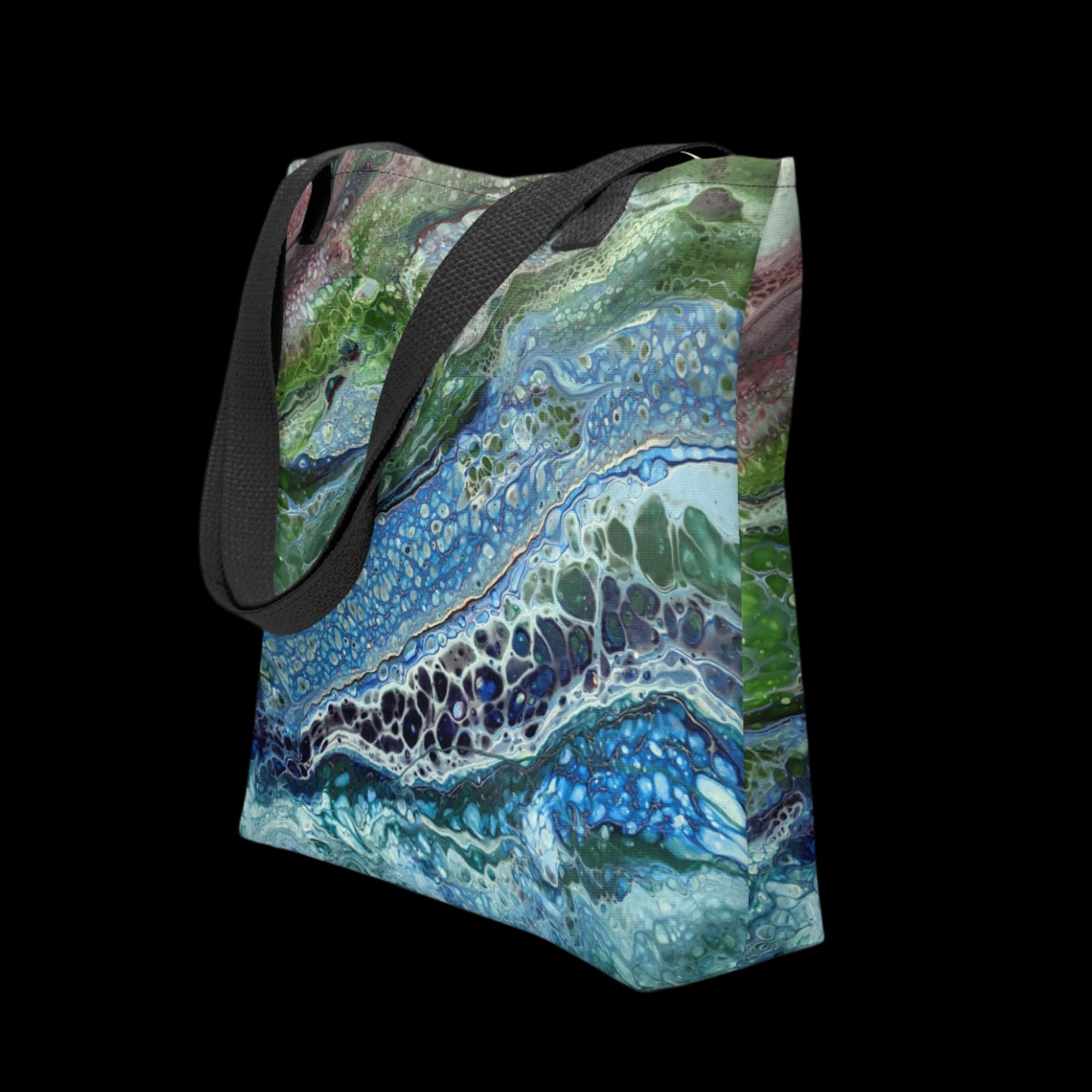 "Splash" Artwork Print Tote Bag