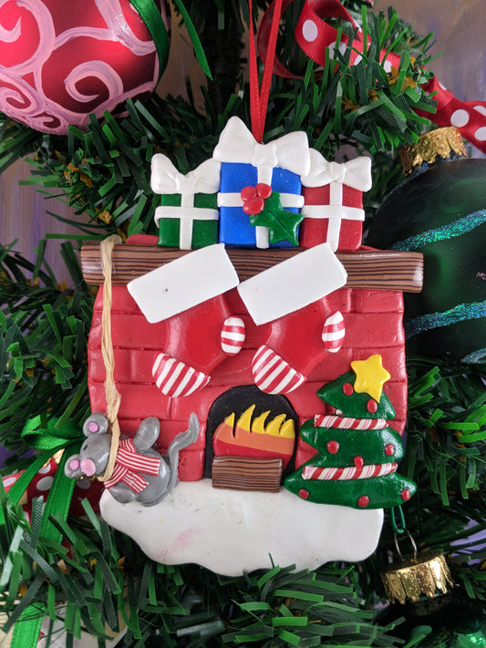 Mouse Noose Christmas Ornament