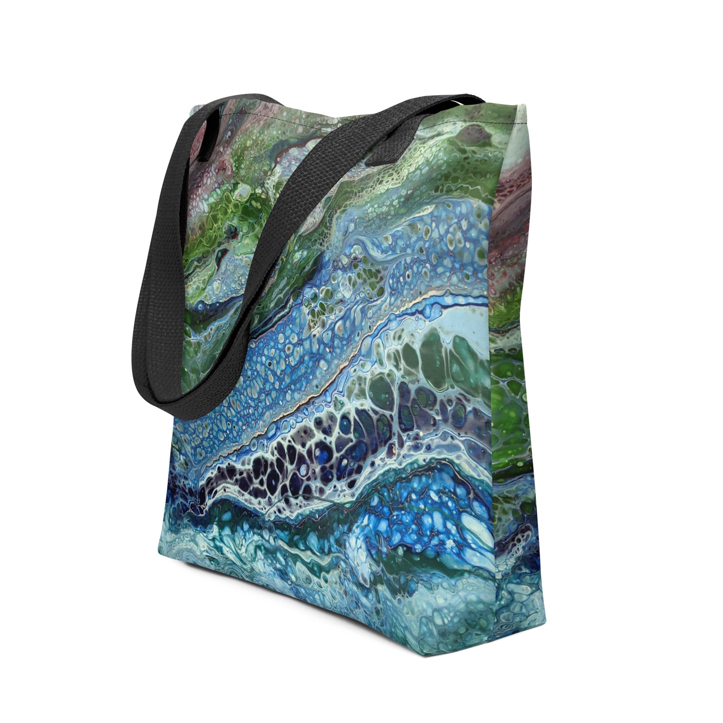 "Splash" Artwork Print Tote Bag