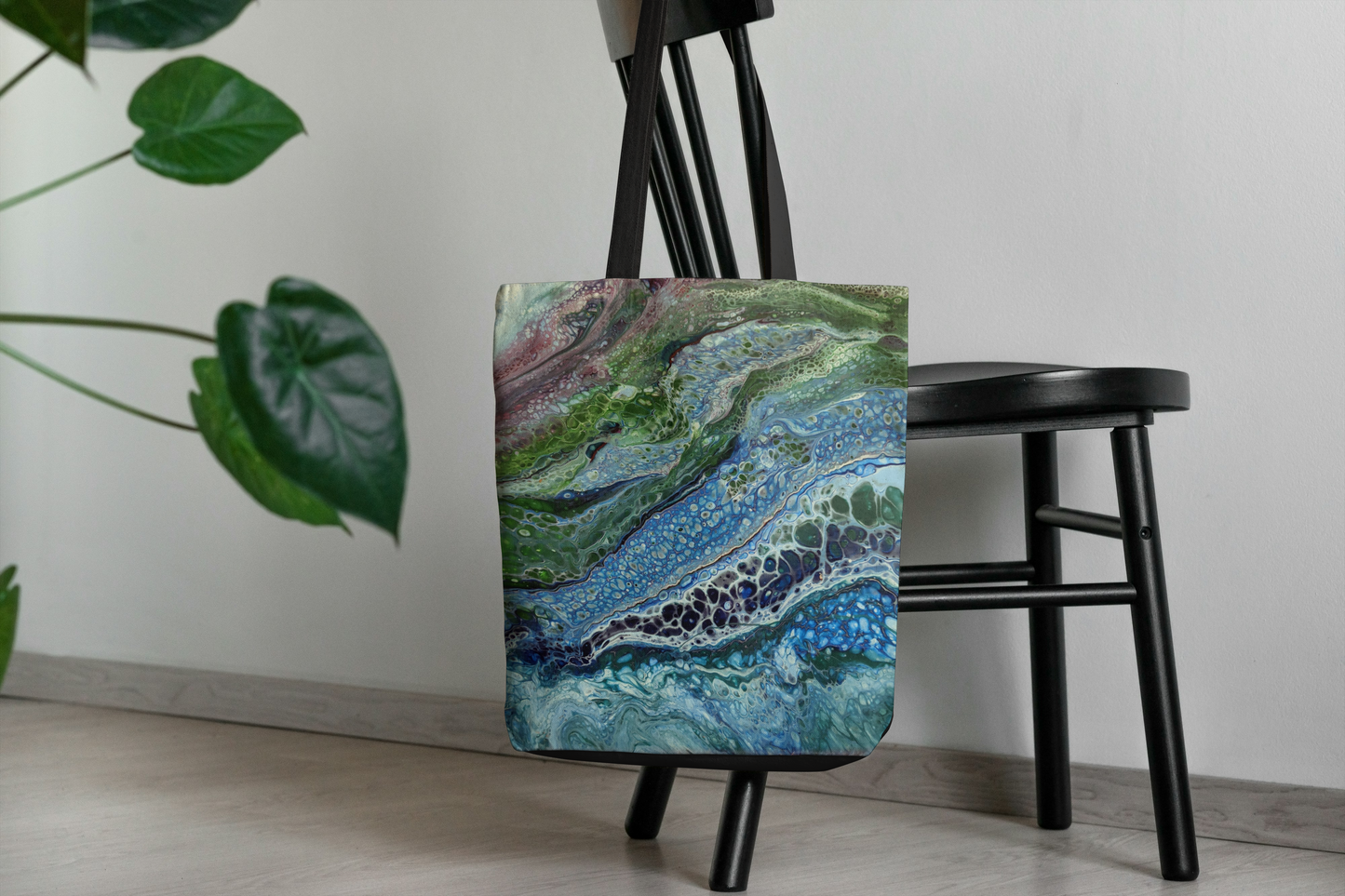 "Splash" Artwork Print Tote Bag